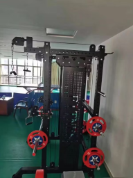 Gym-Fitness-Equipment-Cable-Crossover-Machine-Power-Squat-Rack-Multi-F (2)